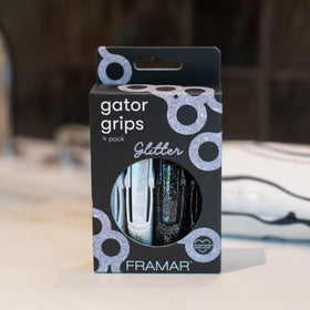 FRAMAR Glitter Hair Clip Set with packaging