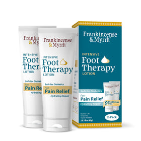 FRANKINCENSE & MYRRH Intensive Foot Therapy Lotion 2 Pack front view