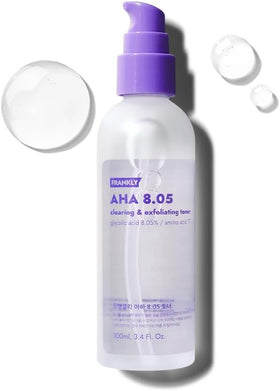 FRANKLY AHA 8.05% Toner in a lifestyle setting