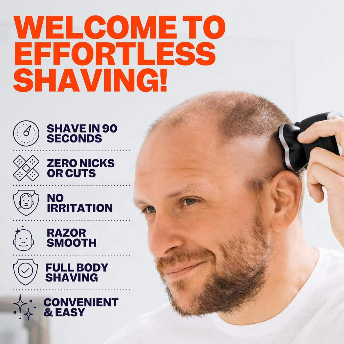 Freebird Electric Shaver five-blade rotary head