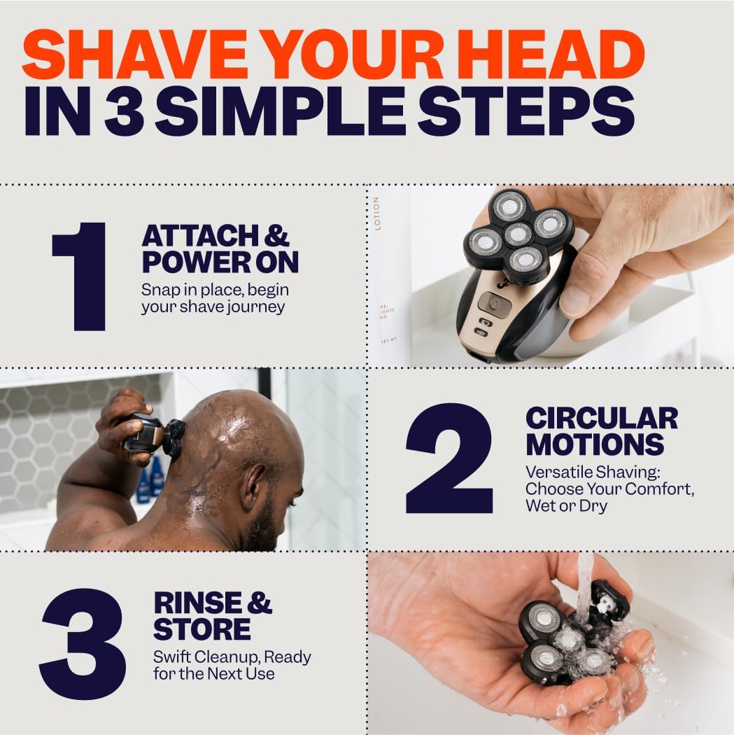 Freebird Electric Shaver in travel case