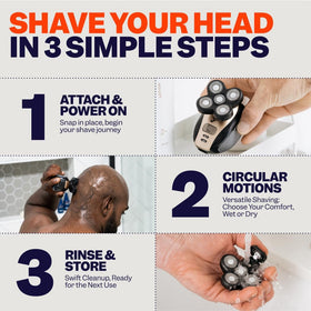 Freebird Electric Shaver in travel case