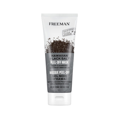 Freeman Hawaiian Black Salt Peel-Off Face Mask 6 fl oz front view