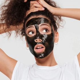 Freeman Hawaiian Black Salt Peel-Off Face Mask in a skincare routine