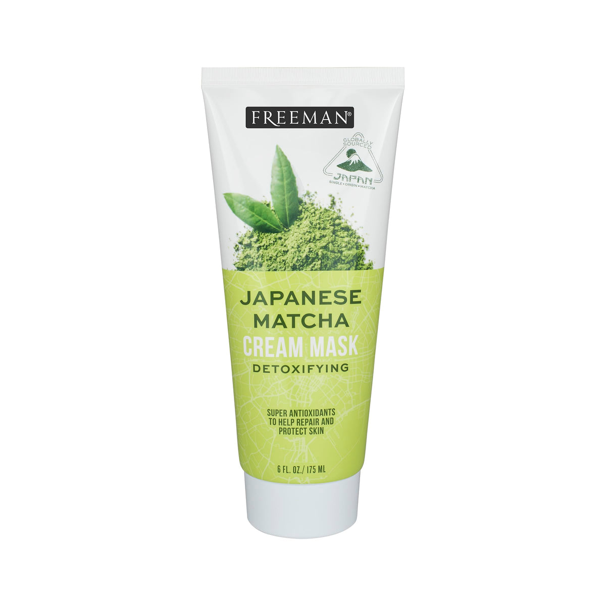 Freeman Japanese Matcha Cream Facial Mask 175mL tube front view
