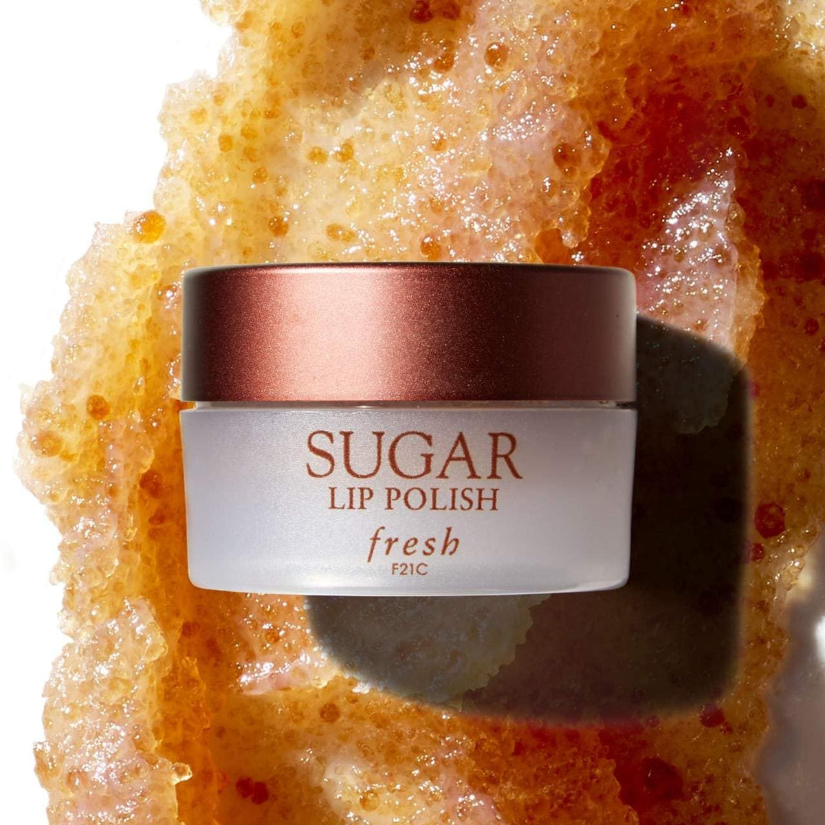 Fresh Sugar Lip Polish 0.35 oz opened showing product texture