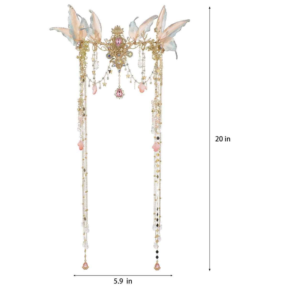 FRESHME Fairy Crown in a festive setting with decorations