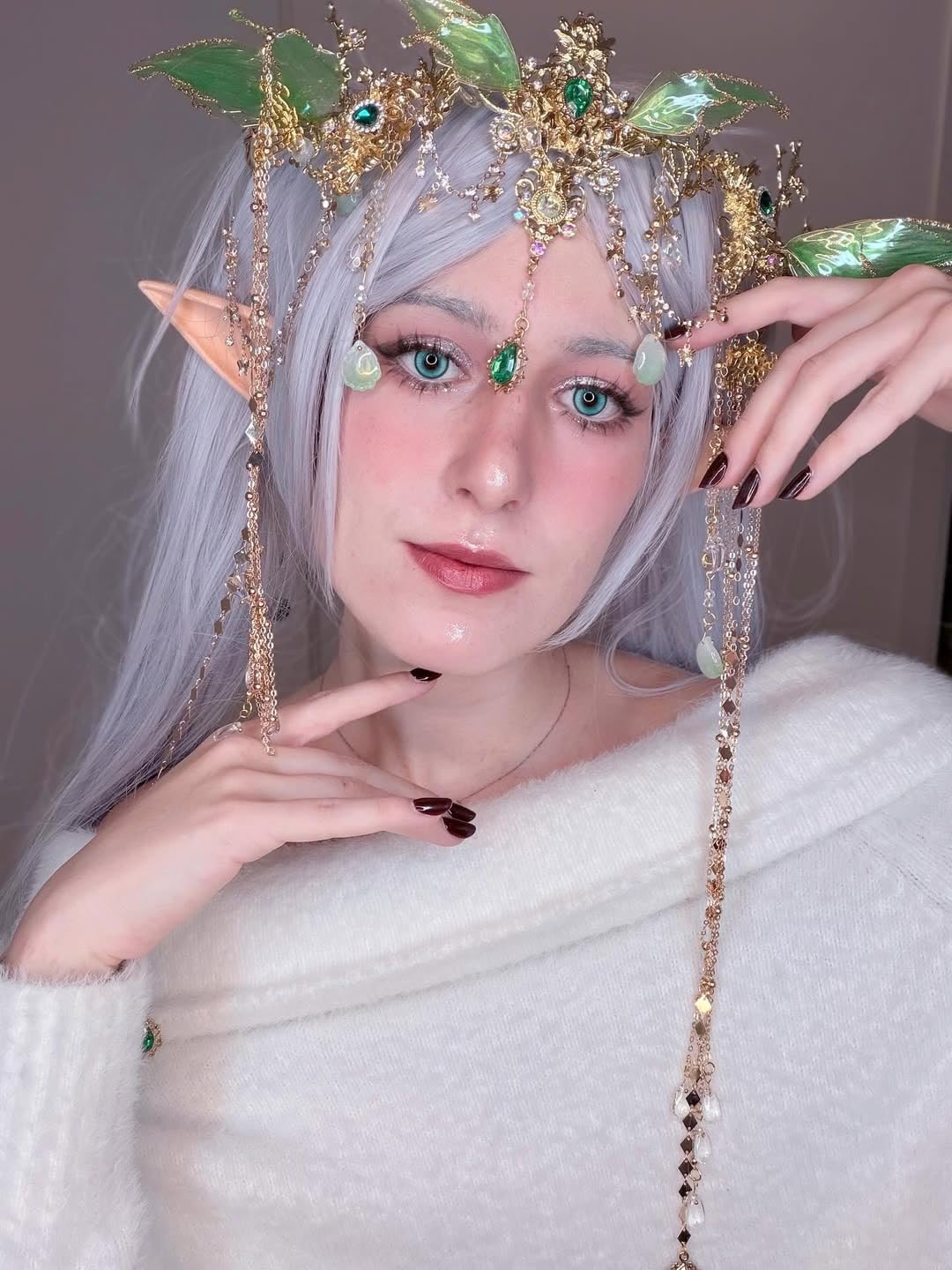 FRESHME Fairy Crown side view with tassel