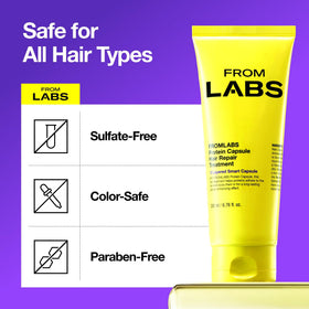 FROMLABS Deep Conditioning Protein Hair Mask duo set with hair care products