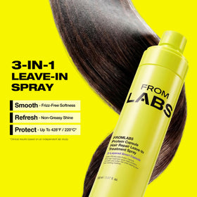 FROMLABS Korean Hair Care Routine Set displayed with ingredients