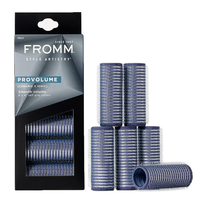 Fromm ProVolume 0.75-inch Ceramic Thermal Hair Rollers front view