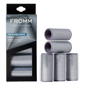 Fromm ProVolume 1 inch self-grip hair rollers front view