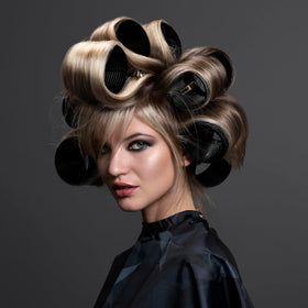 Fromm ProVolume Hair Rollers displaying ceramic thermal core