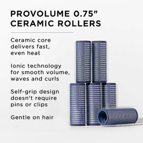 Fromm ProVolume Hair Rollers packaging with six rollers