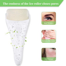 Fronnor Ice Roller for Face, lifestyle scene on bathroom counter