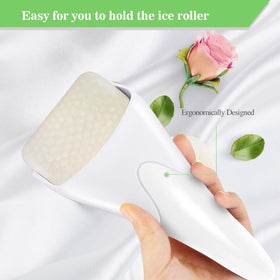 Fronnor Ice Roller for Face, showing smooth roller surface