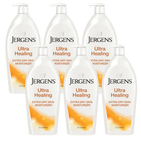 Front view of Jergens Ultra Healing Dry Skin Lotion 32 oz bottle