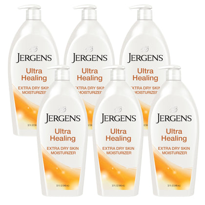 Front view of Jergens Ultra Healing Dry Skin Lotion 32 oz bottle