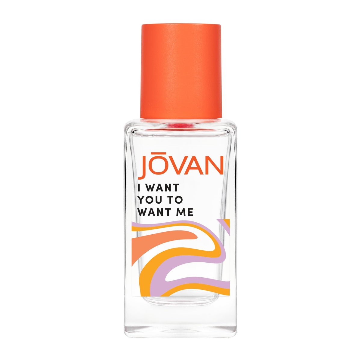 Front view of Jovan I Want You To Want Me Eau de Parfum 1.7 fl oz bottle