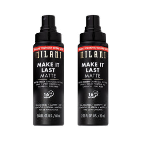 Front view of Milani Make It Last Matte Setting Spray 2-Pack