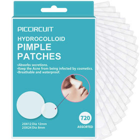 Front view of PICcircuit Pimple Patches packaging
