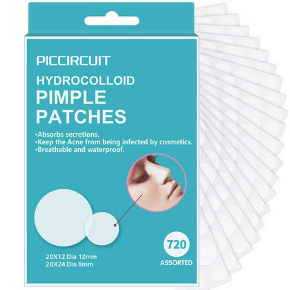 Front view of PICcircuit Pimple Patches packaging