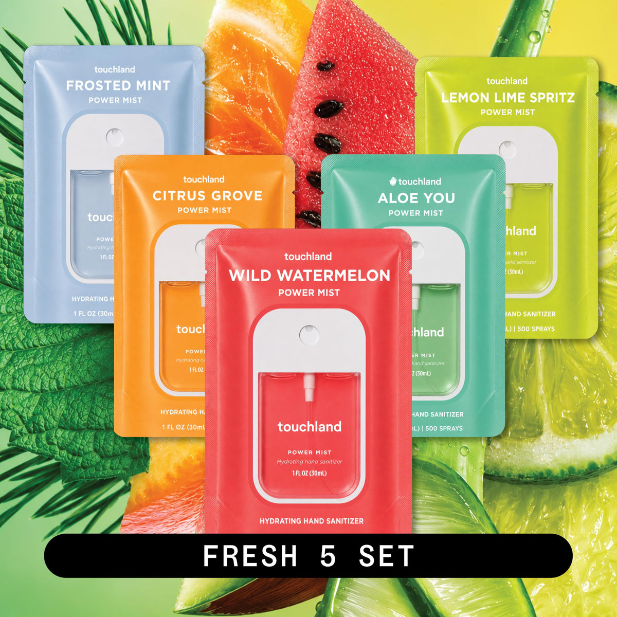 Frosted Mist scent hand sanitizer spray from Touchland