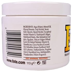 Fruit of the Earth Vitamin E Skin Care Cream texture close-up