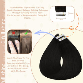 Fshine Hair Extensions displayed on a mannequin