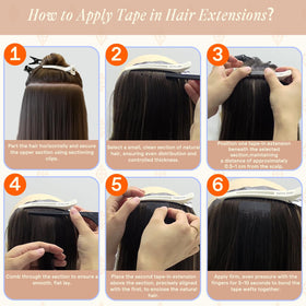 Fshine Hair Extensions showing lightweight design