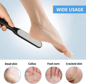 Fu Store Foot Files callus remover showing stainless steel surface