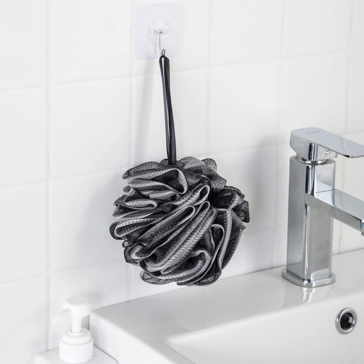 Fu Store Loofah Sponge black hanging design