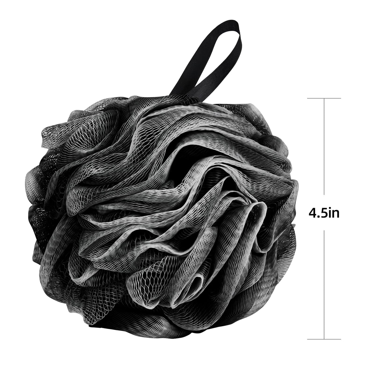 Fu Store Loofah Sponge in use during shower