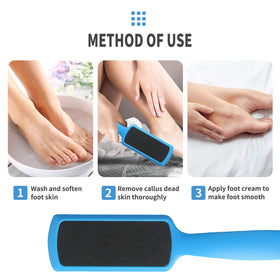 Fu Store Pedicure Foot Files close-up of dual sides