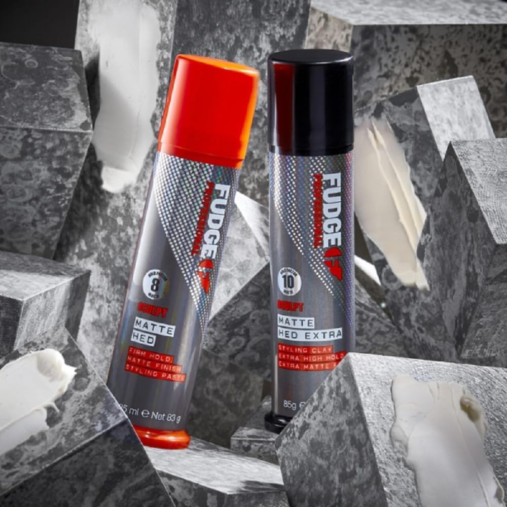 Fudge Professional Matte Hed 85ml back view