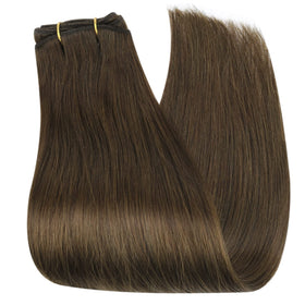 Full Shine 20 Inch Invisible Weft Hair Extensions packaging