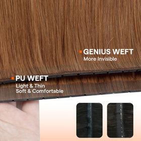 Full Shine 22 Inch Ovo Weft Hair Extensions in various shades