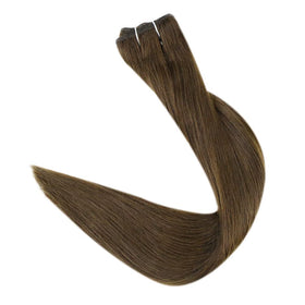 Full Shine 22 Inch Weft Hair Extensions 130G back view
