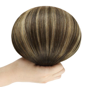 Full Shine 24 Inch Hair Extensions displayed with styling tools