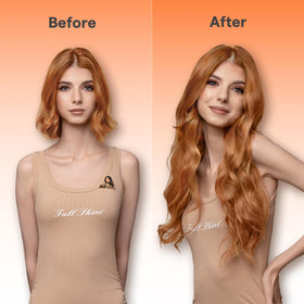 Full Shine Butterfly Weft Hair Extensions showcasing colour variety