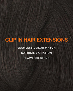 Full Shine Clip in Extensions in natural light