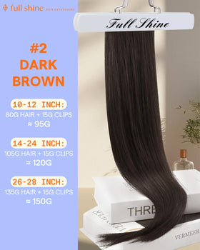 Full Shine Clip in Extensions packaging