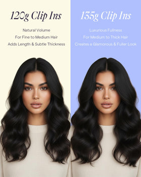 Full Shine Clip in Hair Extensions packaging front