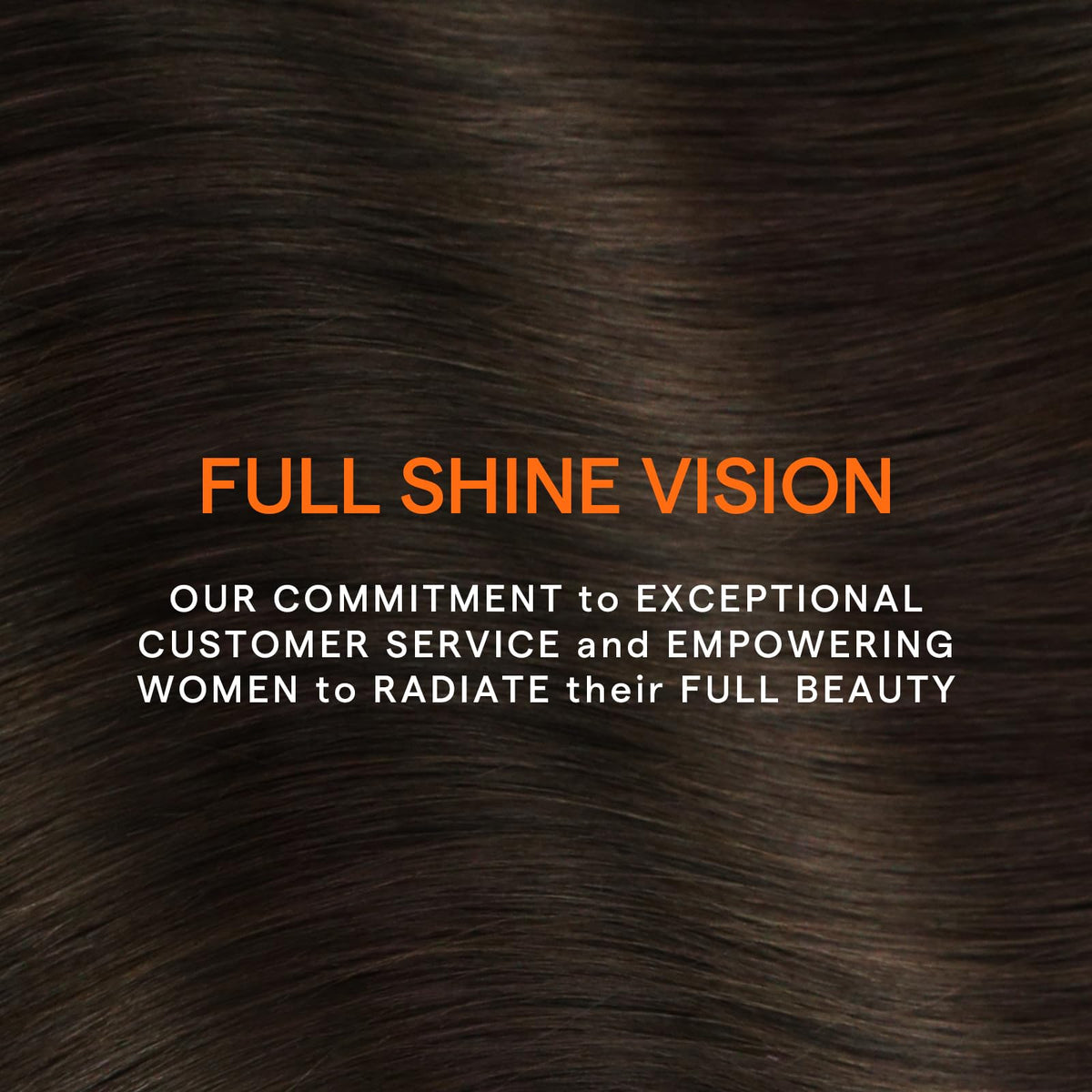 Full Shine Clip in Hair Extensions showing texture