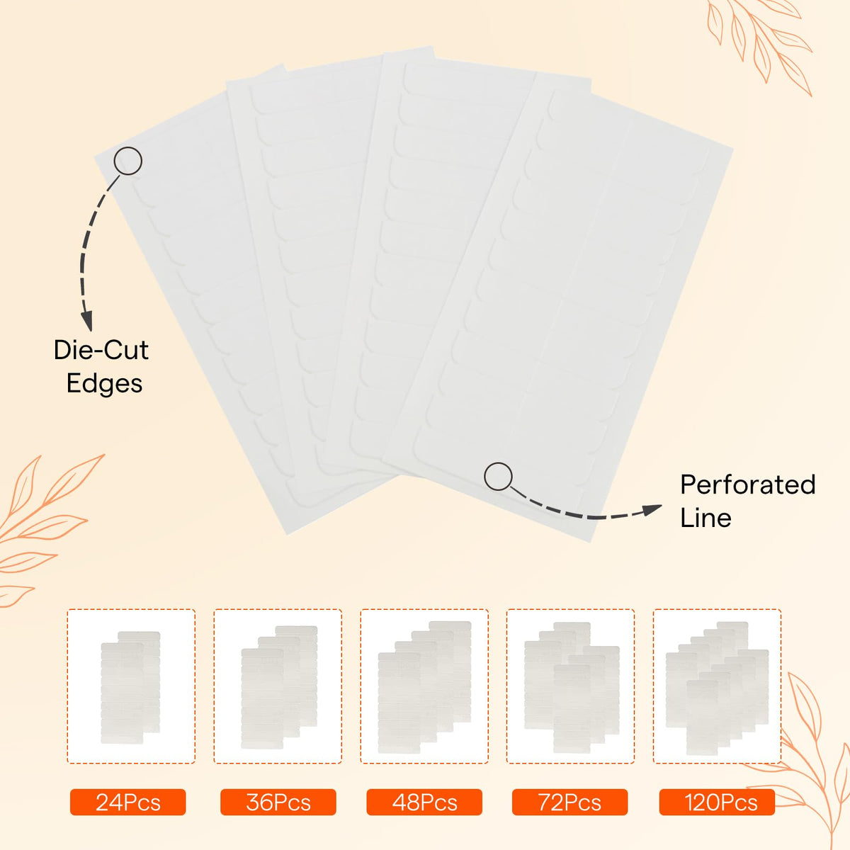 Full Shine Double Sided Replacement Tape on a hair extension