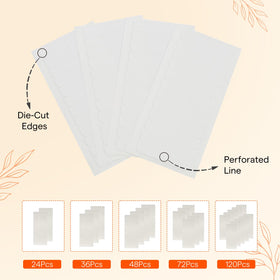 Full Shine Double Sided Replacement Tape on a hair extension