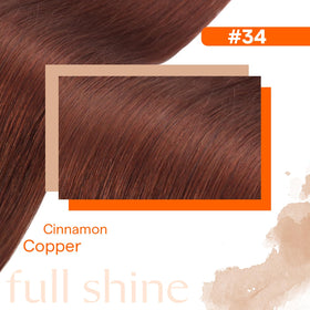 Full Shine Genius Weft Hair Extensions 20 Inch side view