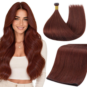 Full Shine Genius Weft Hair Extensions 22 Inch 80g front view