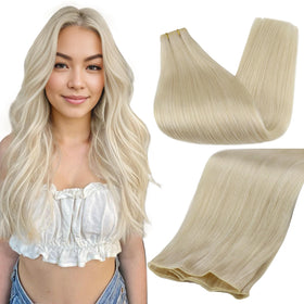 Full Shine Genius Weft Hair Extensions 24 Inch front view