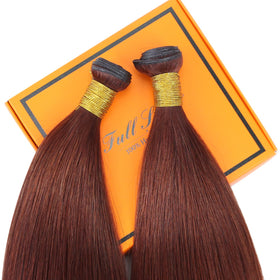 Full Shine Genius Weft Hair Extensions in natural light